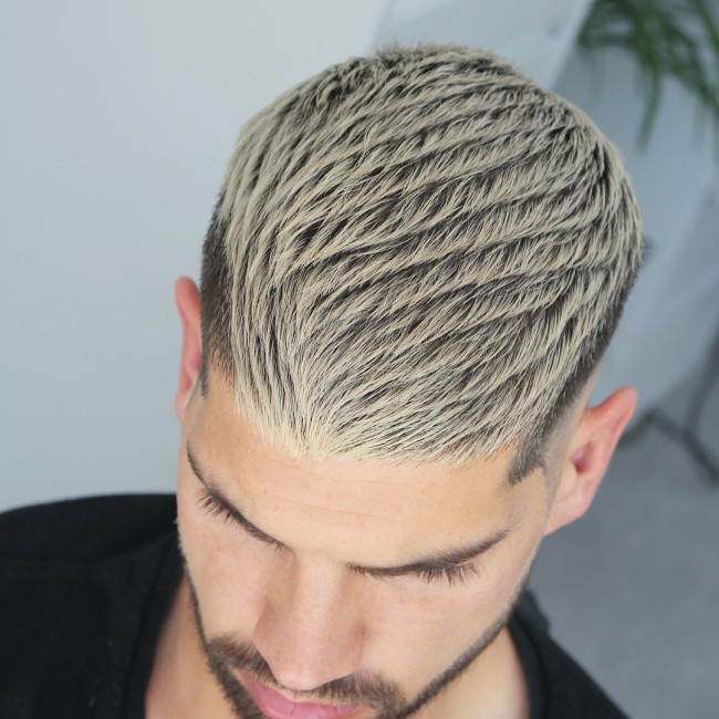 Crop + Dye Hairstyle