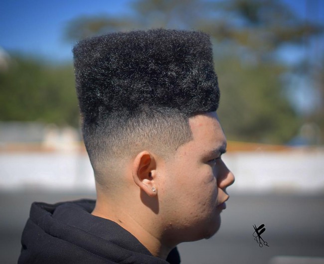 Flat Top hairstyle