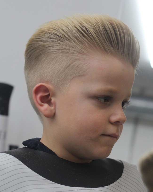  Pompadour Haircut for boys