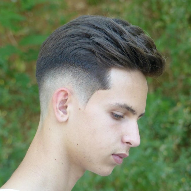 Burst Fade - Men's Haircuts