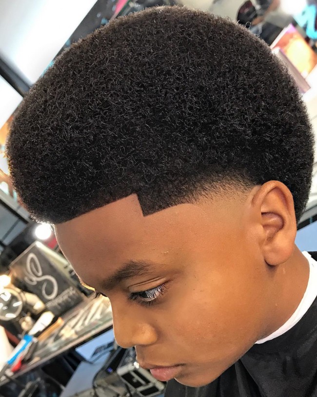 Afro hairstyles black man