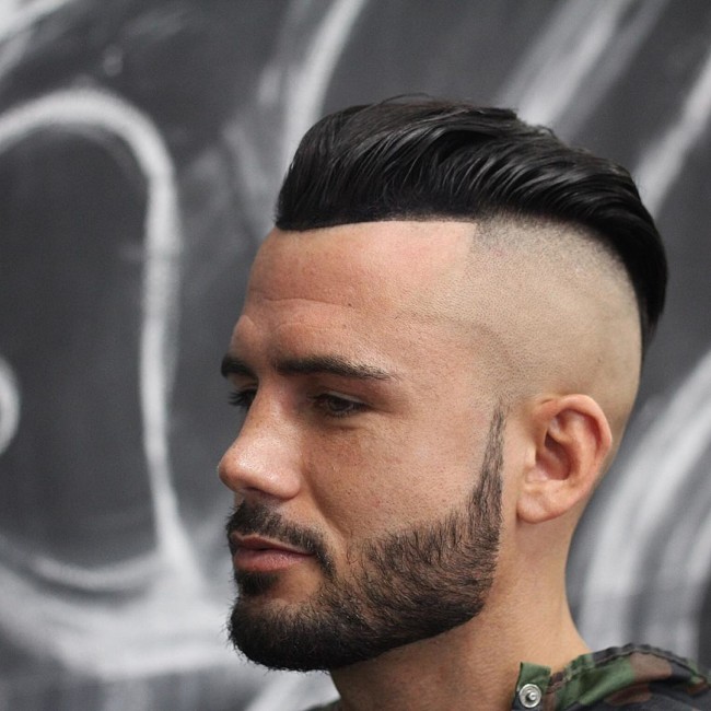 Slicked Back Haircut - Men's haircuts