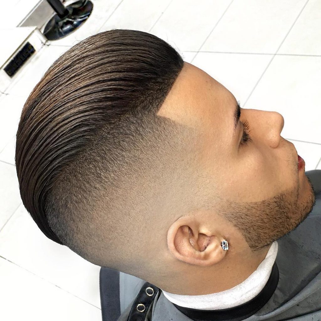 Slicked Back Haircut | MEN'S HAIRCUTS