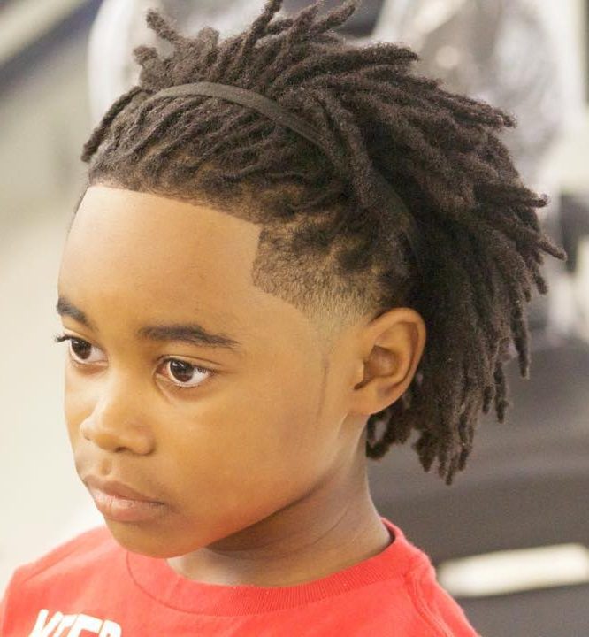 Locks + line up - Black Boys Haircuts - Men's haircuts