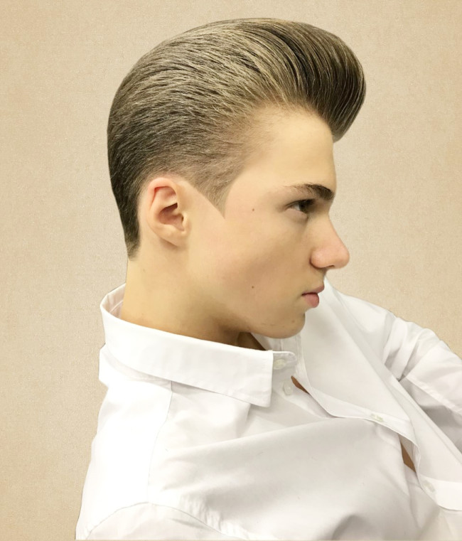 Classic Pompadour - Men's Haircuts