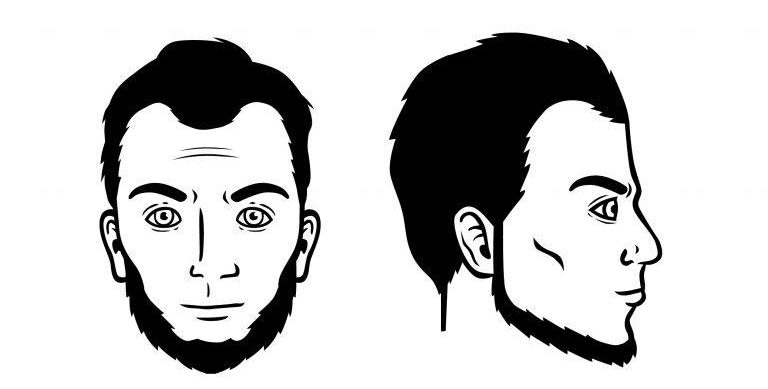 Chin curtain beard - Men's Haircut