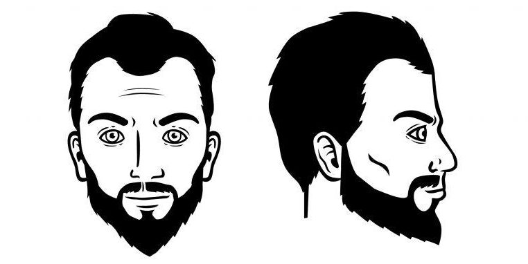 Ducktail Beard - Men's Haircut