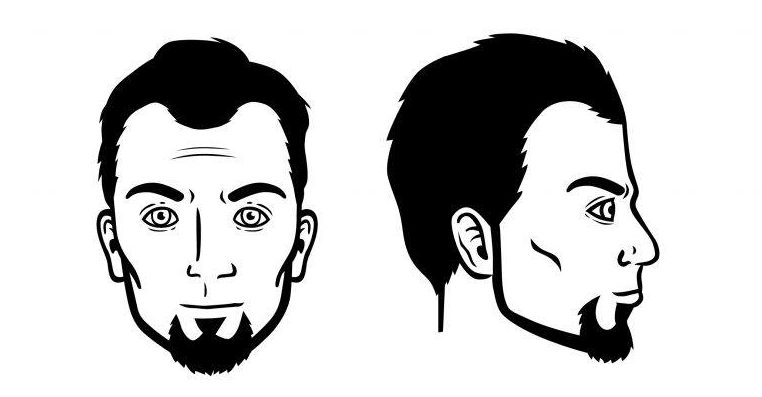 Goatee + Beard Collar - Men's Haircut