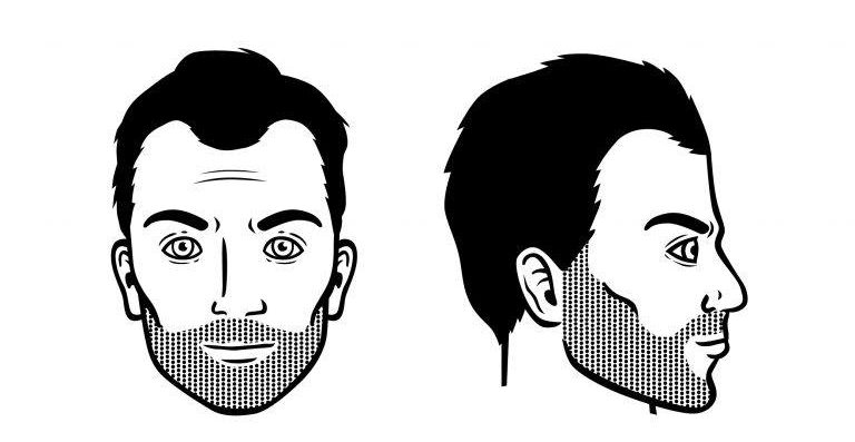 10-day beard - Men's Haircut