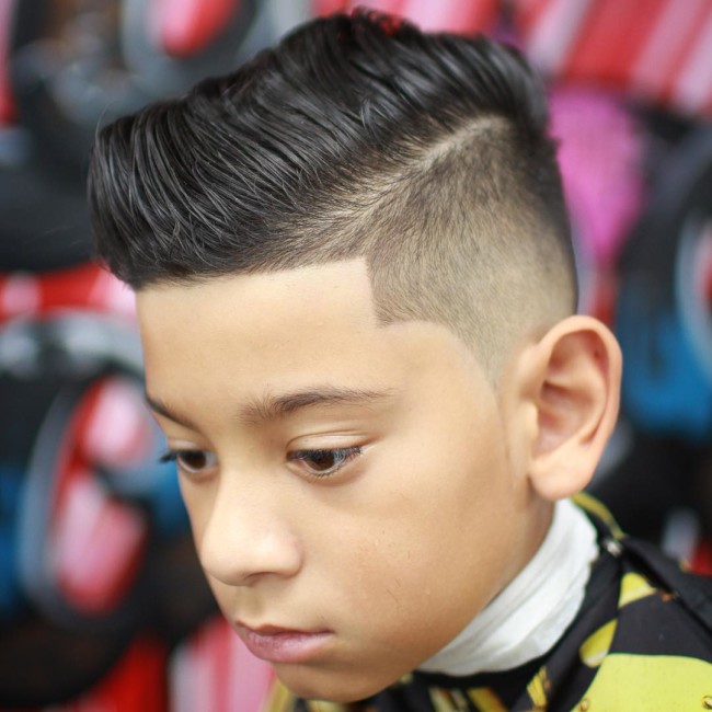 Disconnected Quiff + Line up - New Hairstyle for Boys