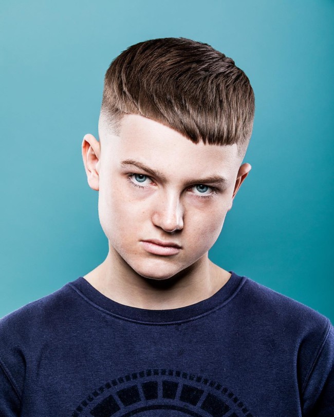 Creative French Crop - New Hairstyle for Boys