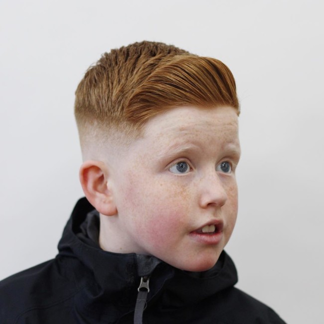 Comb Over Pompadour - New Hairstyle for Boys