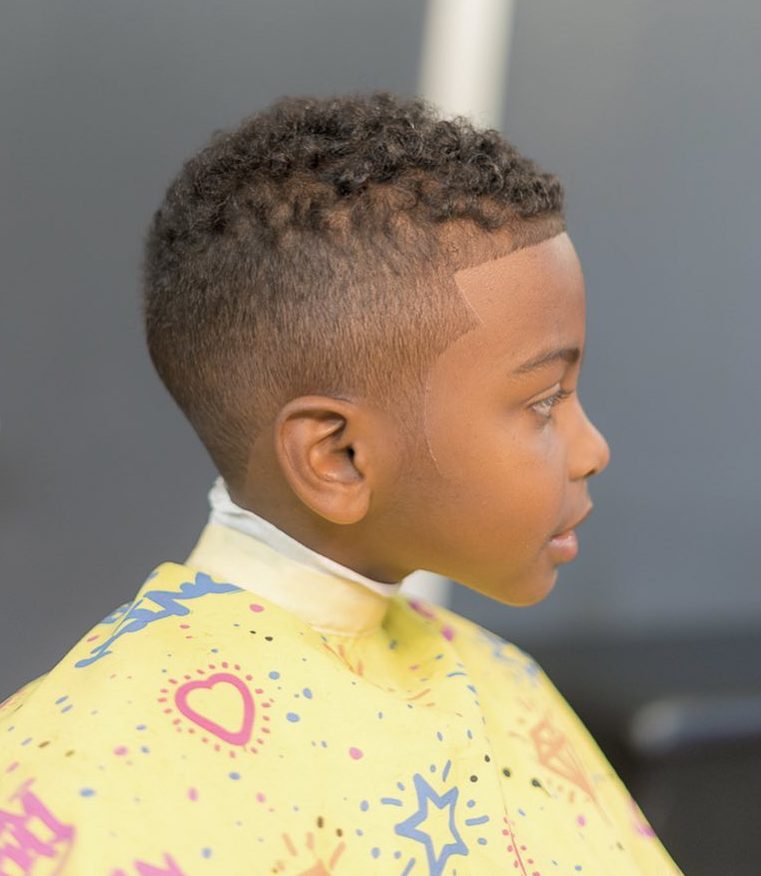 Curls + High Fade + Line up - New Hairstyle for Boys