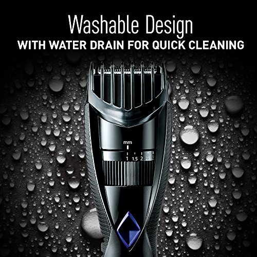 Panasonic Wet and Dry Cordless Electric Beard and Hair Trimmer for Men