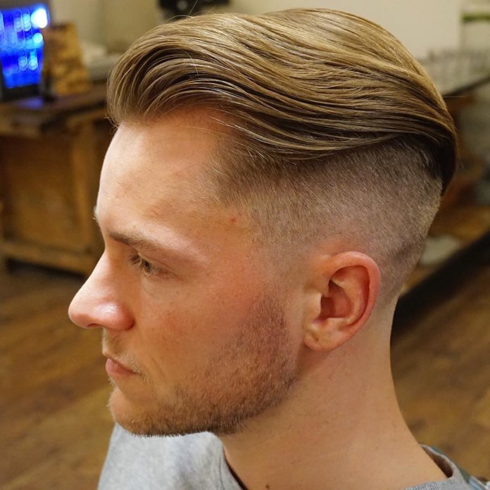 Comb Over styled backwards